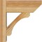 Ekena Millwork Legacy Slat Rough Sawn Outlooker, Western Red Cedar, 6"W x 14"D x 14"H OUT06X14X14LEC06RWR - alternate 3